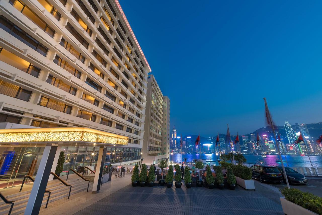 Marco Polo Hongkong Hotel Eksteriør billede The hotel's entrance