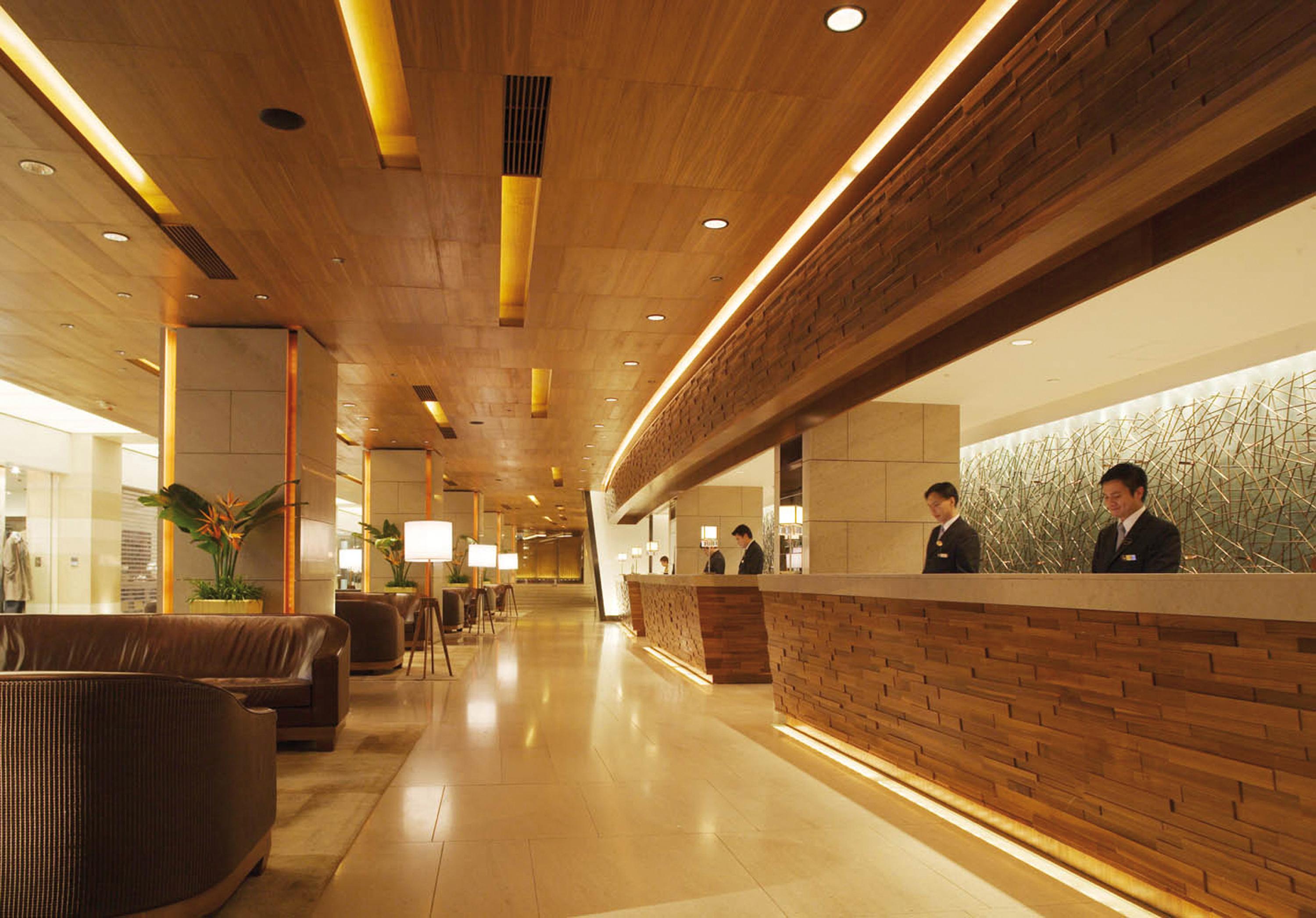 Marco Polo Hongkong Hotel Eksteriør billede The lobby of the hotel