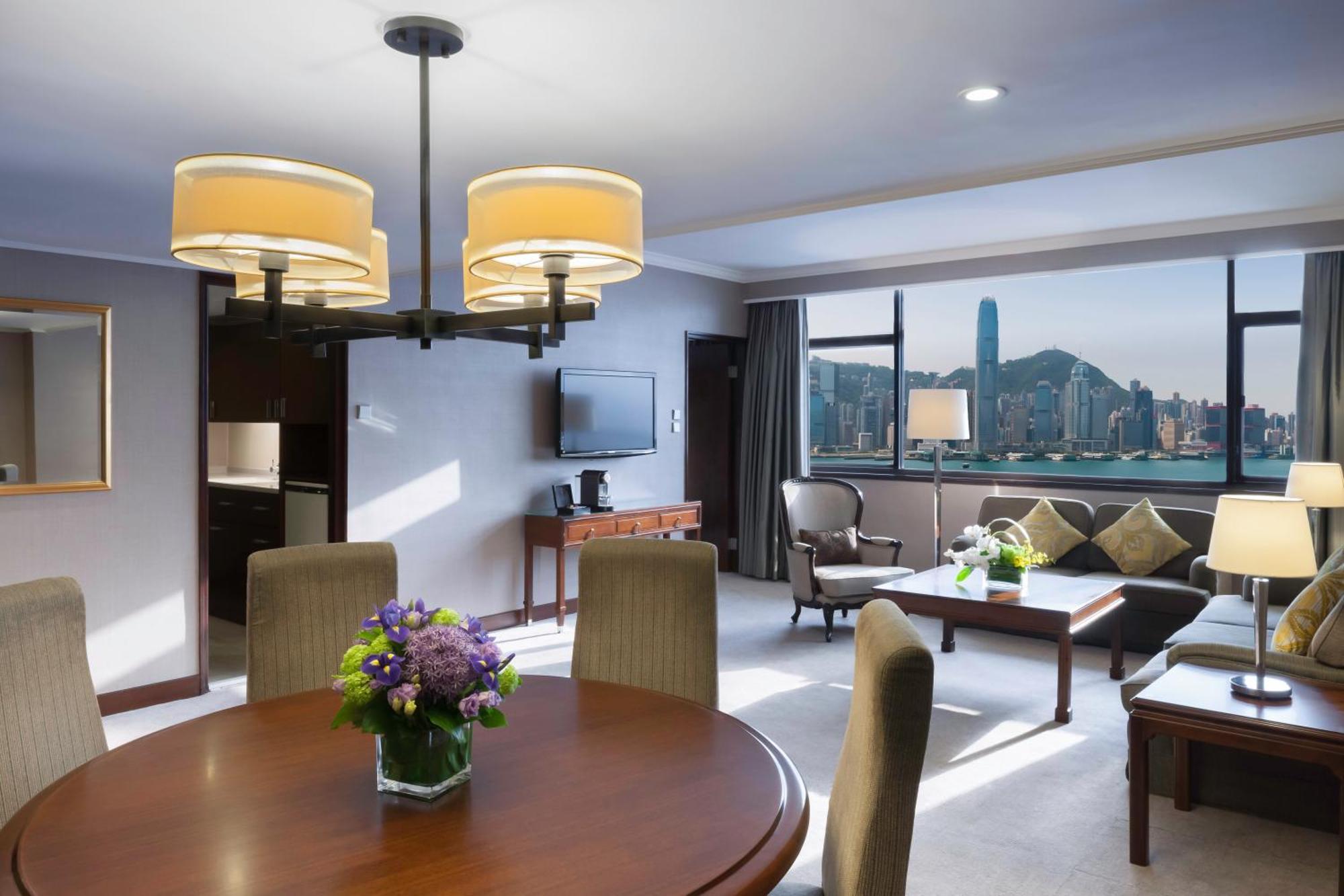Marco Polo Hongkong Hotel Eksteriør billede A suite at the hotel